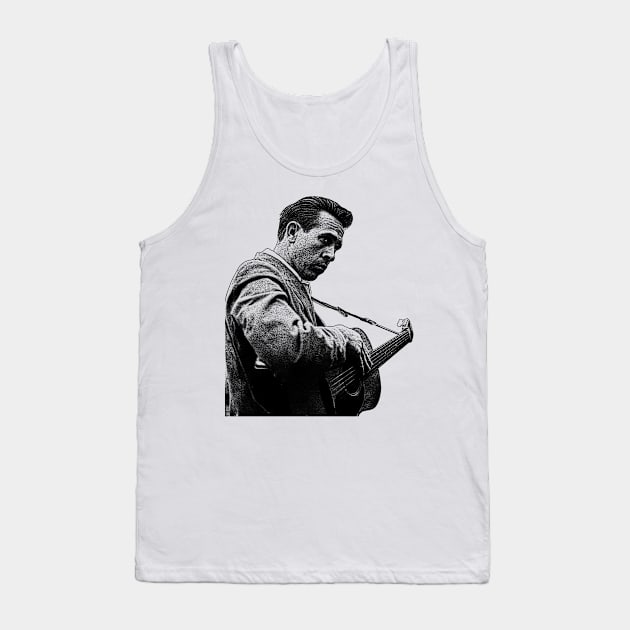 Buck Owens 90s Tank Top by tykler